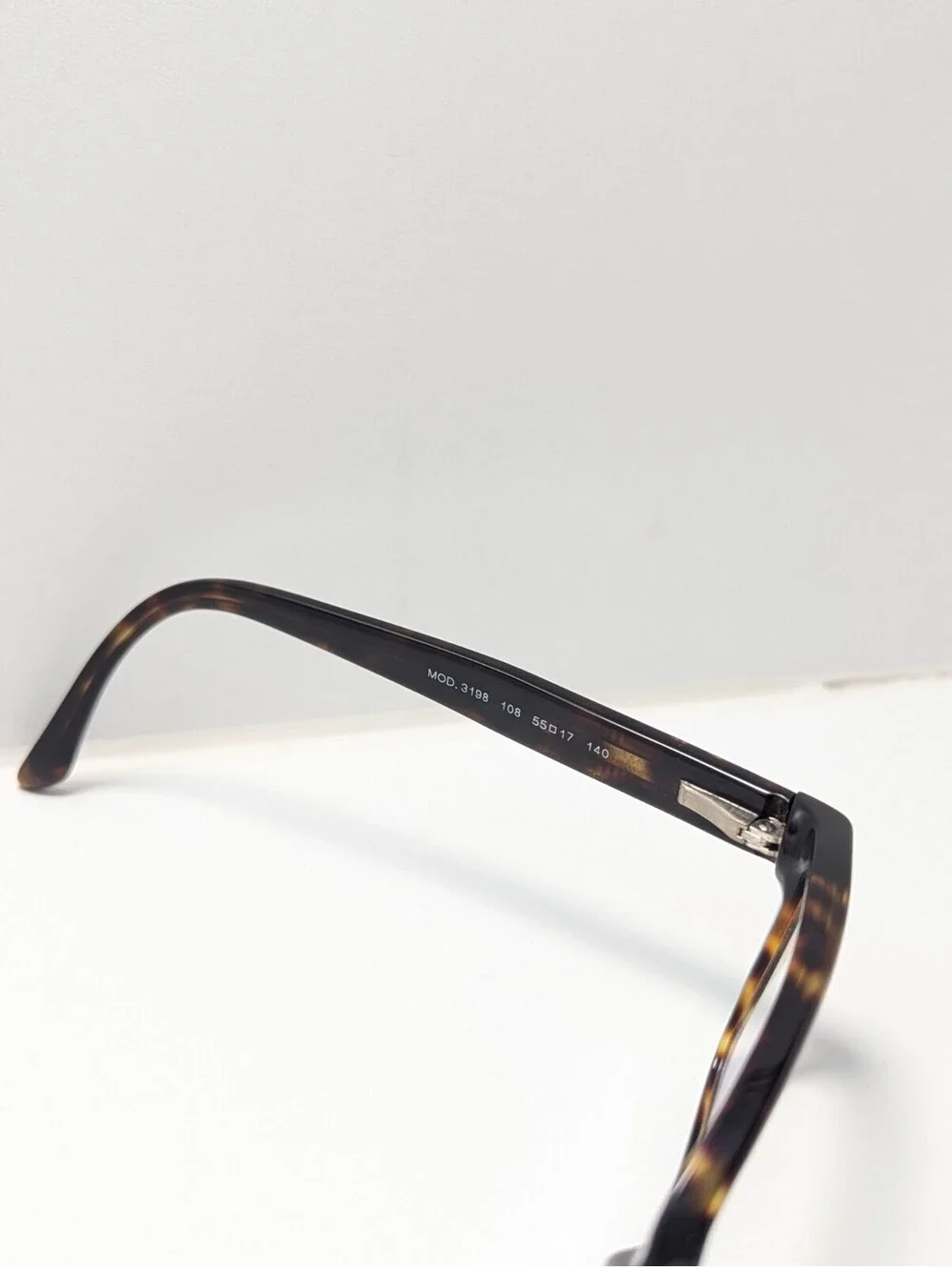 Gianni Versace MOD3198 108 Clear Brown Tortoiseshell Unisex Sunglasses 55-17-140